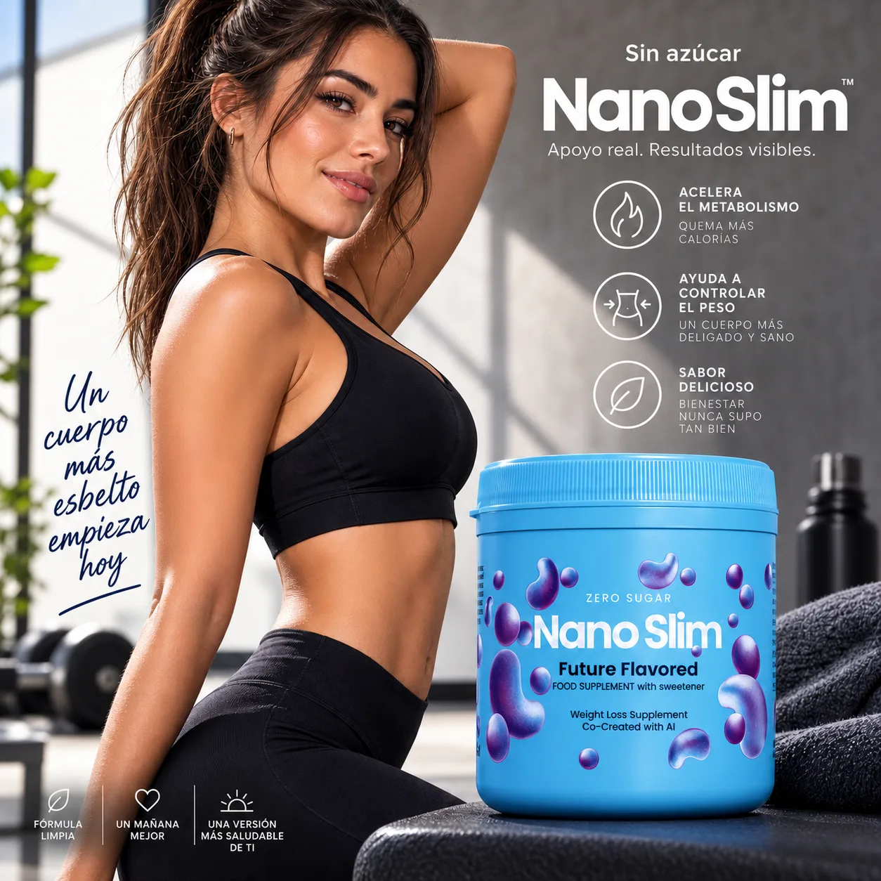 Fórmula limpia y saludable de Nano Slim